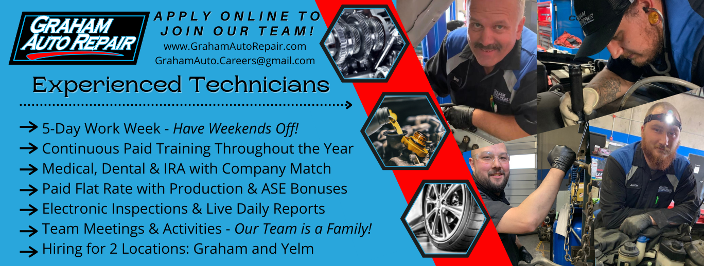 Experienced Automotive Technician at Graham Auto Repair